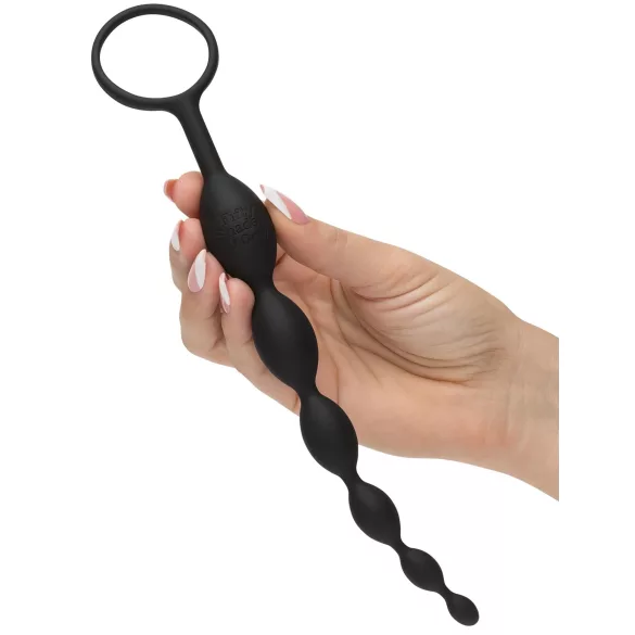 Fifty Shades - Tag det roligt, 4-i-1 anal sæt (sort)