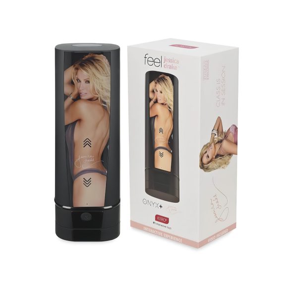Kiiroo Onyx+ Jessica Drake - interaktiv masturbator (sort)