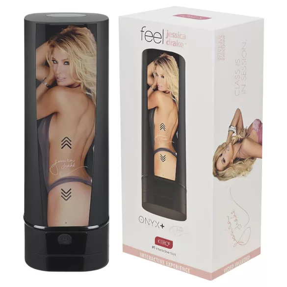 Kiiroo Onyx+ Jessica Drake - interaktiv masturbator - sort