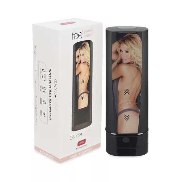 Kiiroo Onyx+ Jessica Drake - interaktiv masturbator - sort