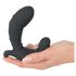 You2Toys - oppustelig vibrator med fjernbetjening (sort)