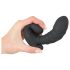 You2Toys - oppustelig vibrator med fjernbetjening (sort)