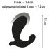 You2Toys - oppustelig vibrator med fjernbetjening (sort)