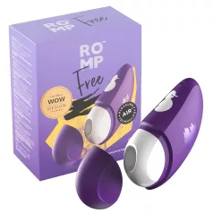   ROMP Free - klitorisvibrator med luftimpuls - vandtæt - lilla