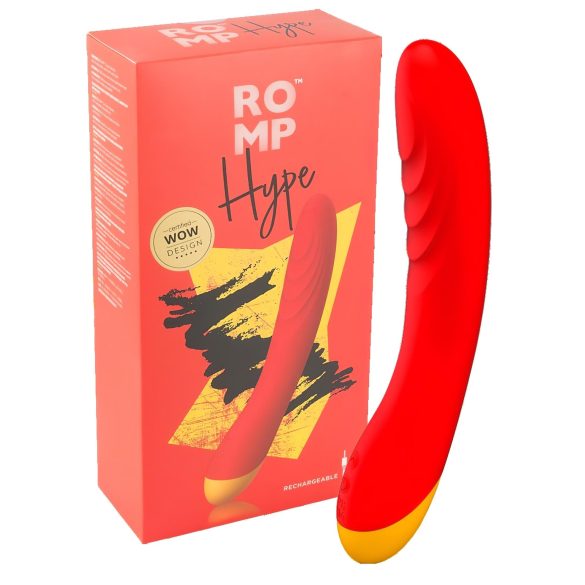 ROMP Hype - vandtæt G-punkt vibrator (orange)