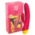 ROMP Jazz - Vandtæt G-punkts vibrator med klitorisstimulator (pink)
