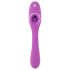 You2Toys 2-Funktions Vibe - genopladelig 2-i-1 vibrator (lilla)