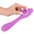 You2Toys 2-Funktions Vibe - genopladelig 2-i-1 vibrator (lilla)