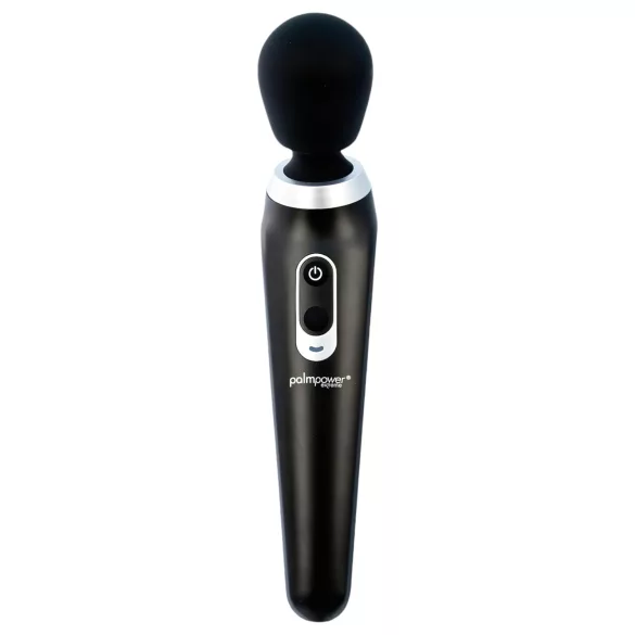 PalmPower Extreme - wand vibrator - genopladelig - sort