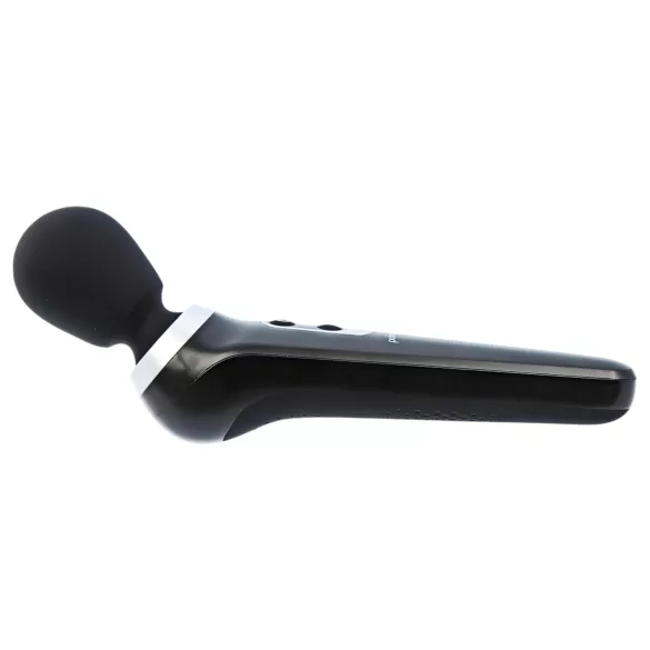 PalmPower Extreme - wand vibrator - genopladelig - sort