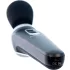 PalmPower Extreme - wand vibrator - genopladelig - sort