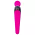 PalmPower Extreme - wand vibrator - genopladelig - pink/sort