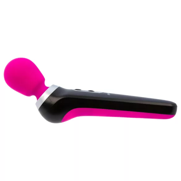 PalmPower Extreme - wand vibrator - genopladelig - pink/sort