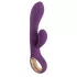 You2Toys - rabbitvibrator med klitorisstimulator - genopladelig - lilla