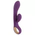 You2Toys - rabbitvibrator med klitorisstimulator - genopladelig - lilla