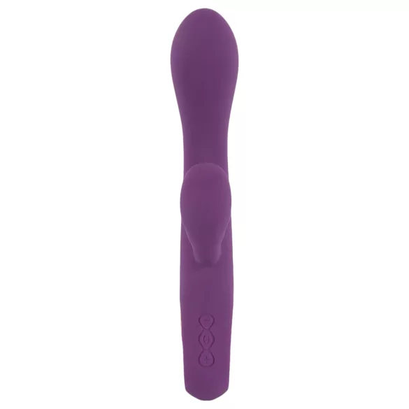 You2Toys - rabbitvibrator med klitorisstimulator - genopladelig - lilla