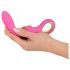 You2Toys - Dual Petit - genopladelig, pink vibrator med 2 motorer