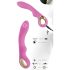 You2Toys - Dual Petit - genopladelig, pink vibrator med 2 motorer