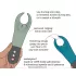 Fun Factory Manta - penissleeve-vibrator (sort)