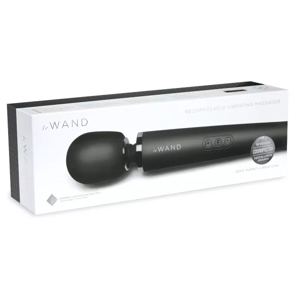 Le Wand Petite - trådløs massagevibrator - sort