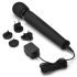 Le Wand Petite - eksklusiv, genopladelig massager vibrator (sort)