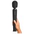 Le Wand Petite - eksklusiv, genopladelig massager vibrator (sort)
