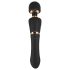 Cleopatra Wand - genopladelig, vandtæt vibrator (sort)