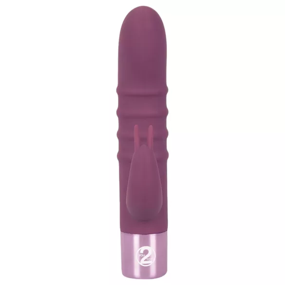 Rabbit Vibe - rabbit vibrator - g-punkt og klitoris - genopladelig - lilla