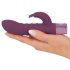 Rabbit Vibe - Genopladelig G-punkt vibrator med klitorisstimulation (lilla)