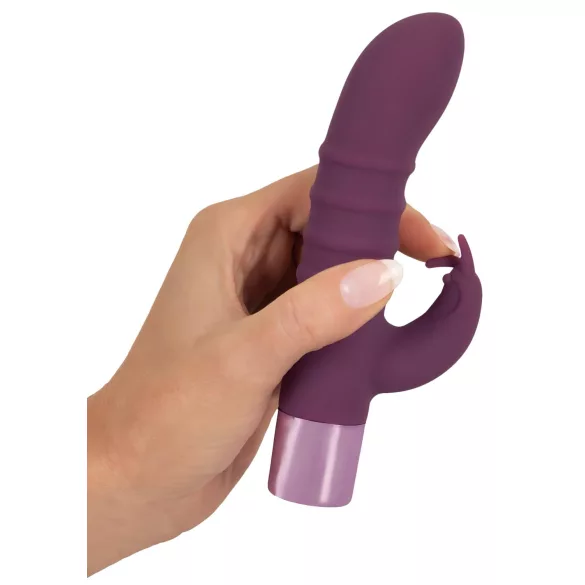 Rabbit Vibe - rabbit vibrator - g-punkt og klitoris - genopladelig - lilla