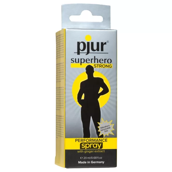 pjur Superhero STRONG - delay spray - langvarig effekt - 20ml