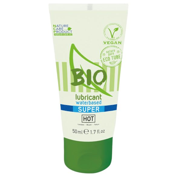 HOT Bio Super - vegansk vandbaseret glidecreme (50 ml)
