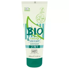 HOT Bio - glidecreme og massagegel - vandbaseret - 200ml