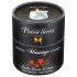 Plaisirs Secrets Red Wood - massage-lys (80 ml)