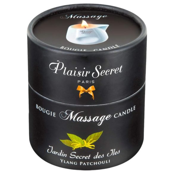Plaisirs Secrets Ylang Patchouli - Massagelys (80ml)