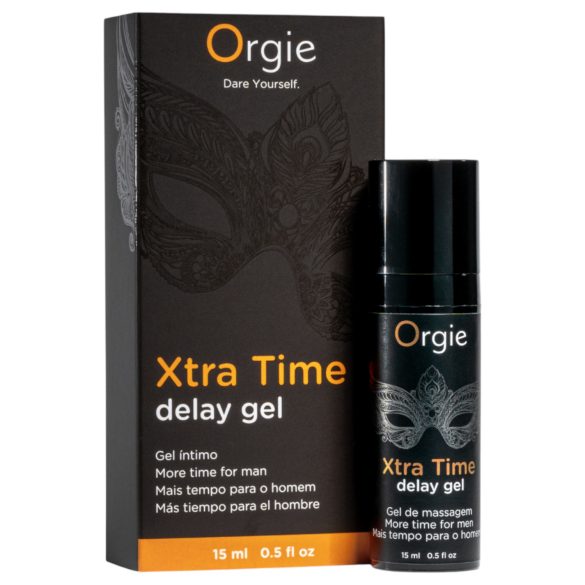 Orgie Xtra Time - udløsning forsinkelsesgel til mænd (15ml)