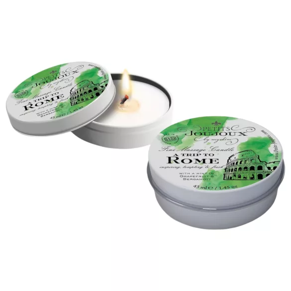 Petits Joujoux Rome - massagelys - grapefrugt/bergamot - 43ml
