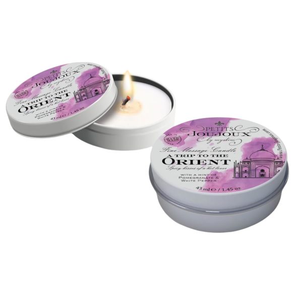 Petits Joujoux Orient - massagelys - granatæble-hvid peber - 43ml