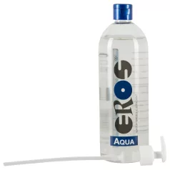 EROS Aqua - vandbaseret glidecreme - stor flaske 1000ml