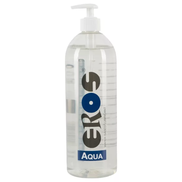 EROS Aqua - vandbaseret glidecreme - stor flaske 1000ml
