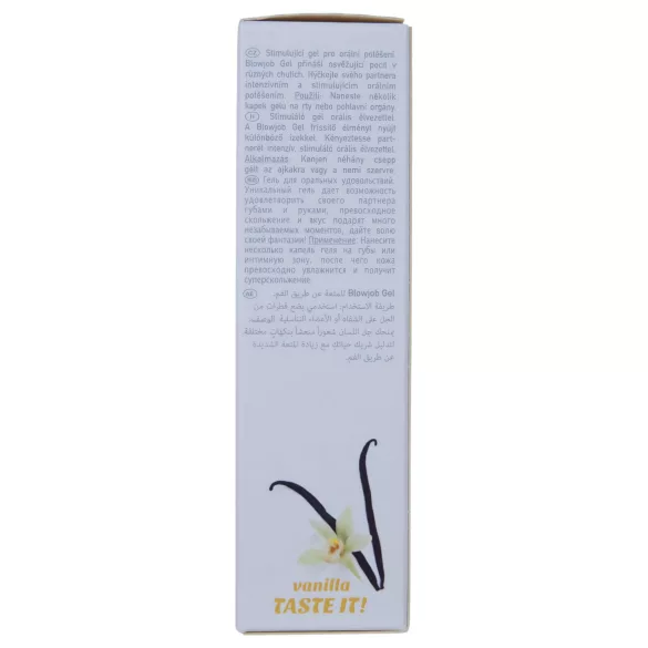 HOT - Blowjob Gel - oralt glidegel - vanilje (50 ml)