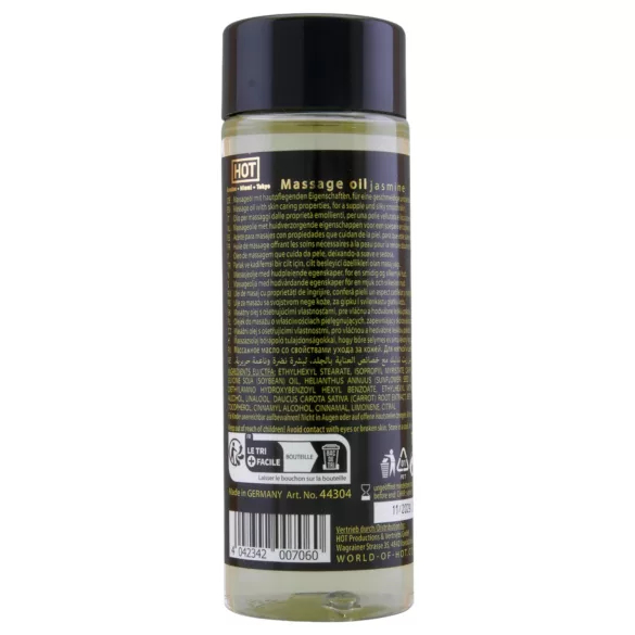 HOT - massageolie - jasminduft - 100ml