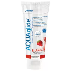 AQUAglide - vandbaseret glidecreme - jordbærsmag - 100ml