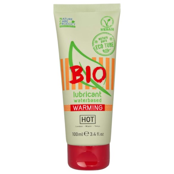 HOT BIO Varmende - Vegansk Varmende Glidecreme (100ml)
