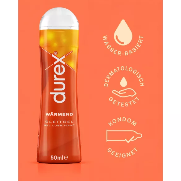 Durex - glidecreme - varmende effekt - 50ml