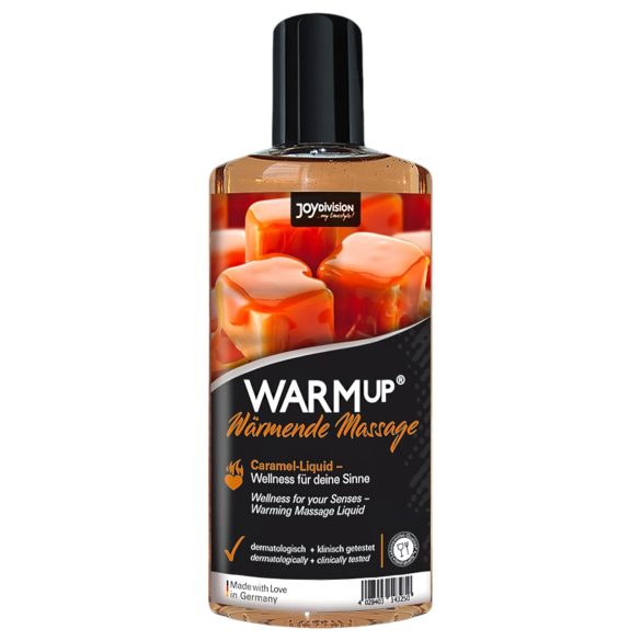 JoyDivision WARMup - varm massageolie - karamel (150ml)