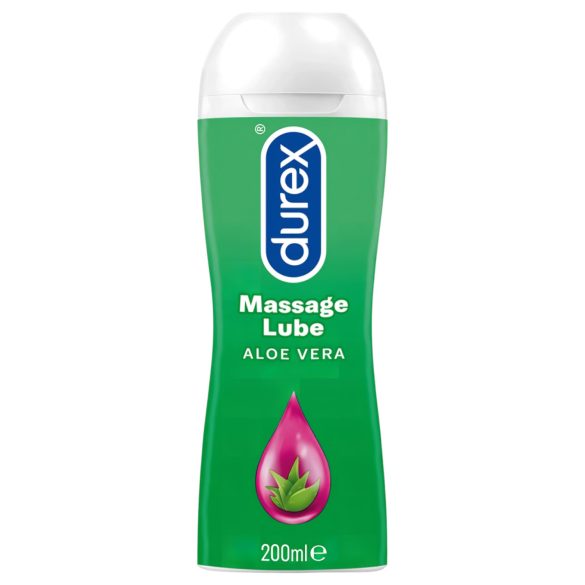 Durex Play 2-i-1 massageolie - Aloe Vera (200 ml)