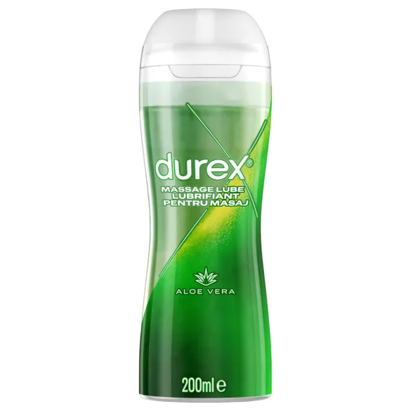 Durex 2in1 massageolie - Aloe Vera (200 ml)