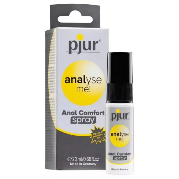 pjur analyse me! - analplejende og analsmørende spray (20 ml)