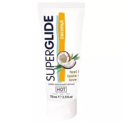 HOT Superglide - spiseligt glidecreme - kokos - 75ml